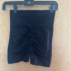 Black Bike Short Spanx with Cinched Butt